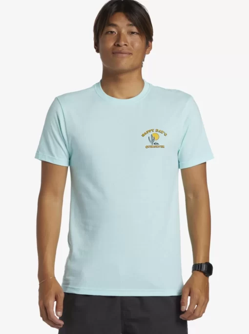 Mens Quiksilver Tees | Happy Days Mod T-Shirt