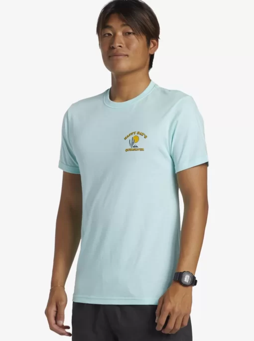 Mens Quiksilver Tees | Happy Days Mod T-Shirt