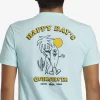 Mens Quiksilver Tees | Happy Days Mod T-Shirt