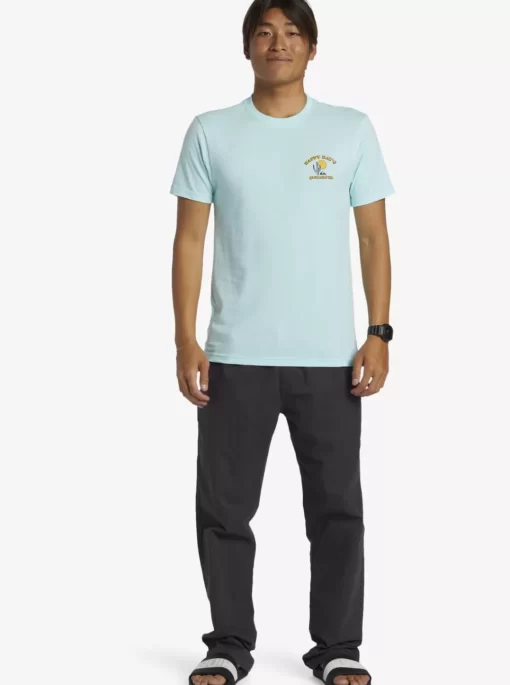 Mens Quiksilver Tees | Happy Days Mod T-Shirt