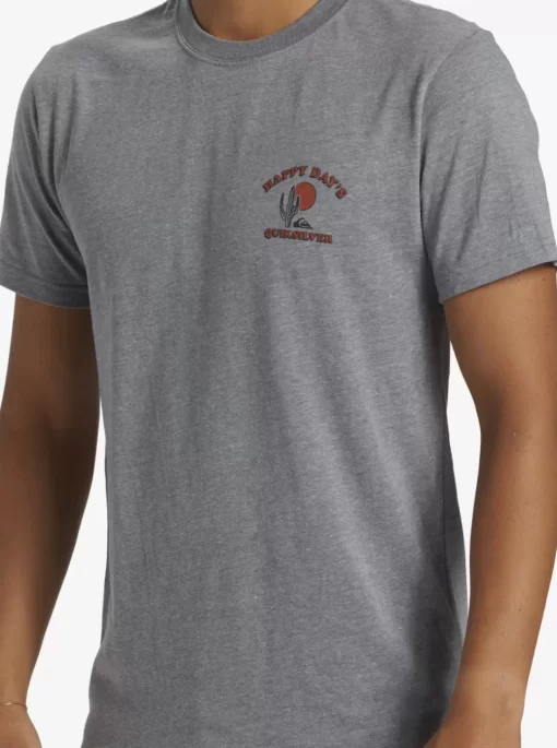Mens Quiksilver Tees | Happy Days Mod T-Shirt
