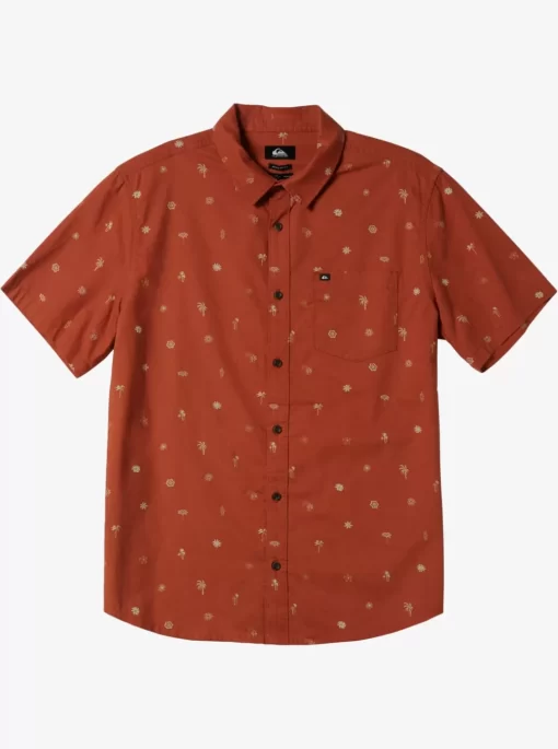 Mens Quiksilver Shirts & Polos | Heat Wave Short Sleeve Woven Shirt
