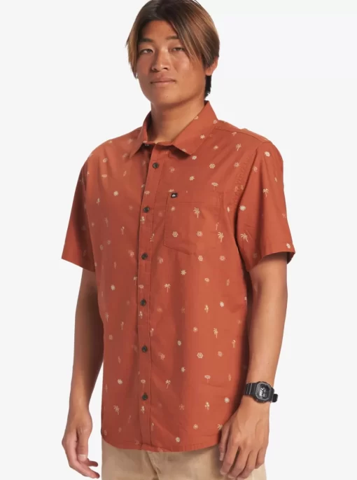 Mens Quiksilver Shirts & Polos | Heat Wave Short Sleeve Woven Shirt