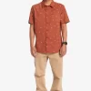 Mens Quiksilver Shirts & Polos | Heat Wave Short Sleeve Woven Shirt