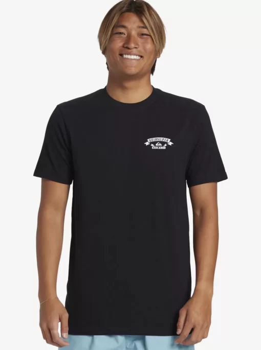 Mens Quiksilver Tees | Hi Flirting With Danger T-Shirt