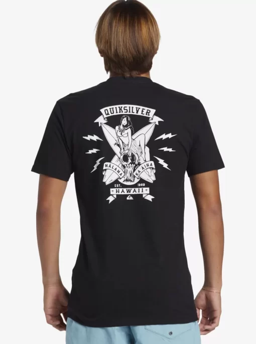 Mens Quiksilver Tees | Hi Flirting With Danger T-Shirt