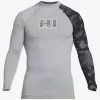 Mens Quiksilver Rashguards | Hi Island Rush Long Sleeve Upf 50 Rashguard