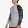 Mens Quiksilver Rashguards | Hi Island Rush Long Sleeve Upf 50 Rashguard