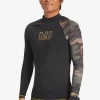 Mens Quiksilver Rashguards | Hi Island Rush Long Sleeve Upf 50 Rashguard