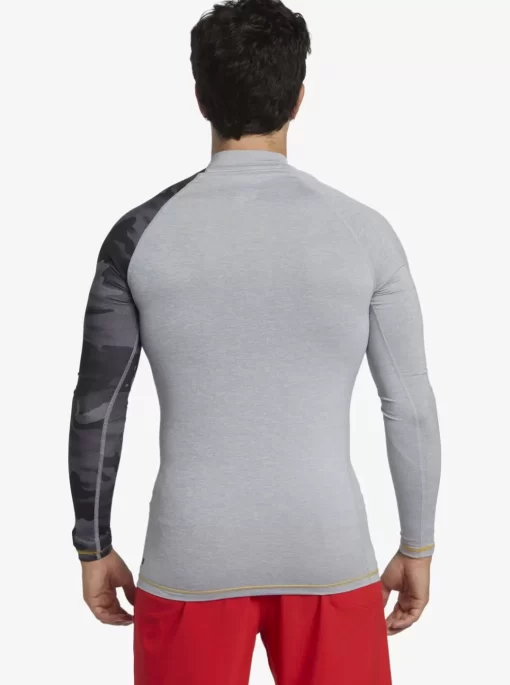 Mens Quiksilver Rashguards | Hi Island Rush Long Sleeve Upf 50 Rashguard