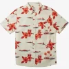 Mens Quiksilver Shirts & Polos | Hi Paradise Airways Short Sleeve Shirt