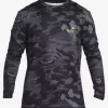 Mens Quiksilver Rashguards | Hi Royalty Surf Long Sleeve Upf 50 Surf T-Shirt