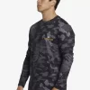 Mens Quiksilver Rashguards | Hi Royalty Surf Long Sleeve Upf 50 Surf T-Shirt