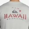 Mens Quiksilver Rashguards | Hi Royalty Surf Short Sleeve Upf 50 Surf T-Shirt