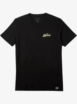 Mens Quiksilver Tees | Hi Water On The Brain T-Shirt