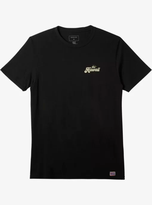 Mens Quiksilver Tees | Hi Water On The Brain T-Shirt