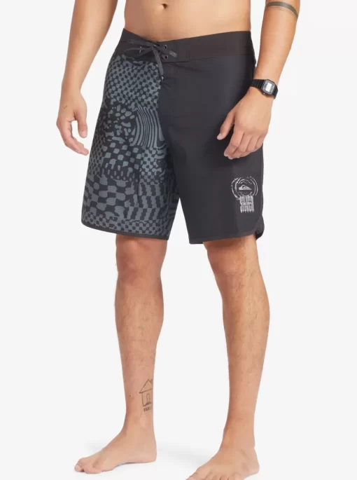 Mens Quiksilver Boardshorts | Highline Scallop 19" Boardshorts