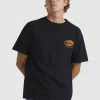 Mens Quiksilver Tees | Honeycomb Short Sleeve Stn T-Shirt