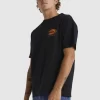 Mens Quiksilver Tees | Honeycomb Short Sleeve Stn T-Shirt