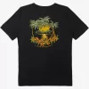 Mens Quiksilver Tees | Island Cap Mtz T-Shirt
