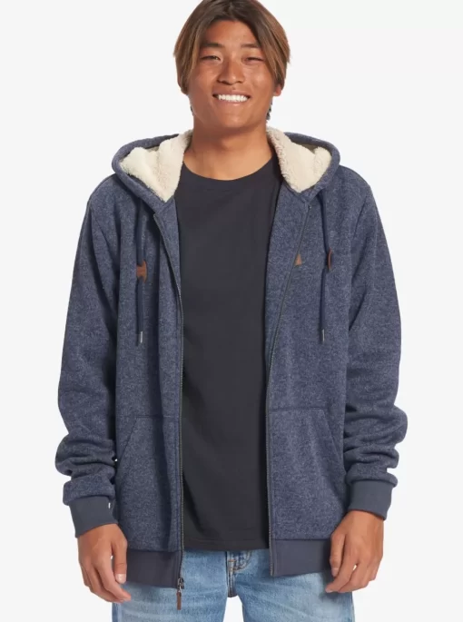 Mens Quiksilver Shirts & Polos | Keller Zip-Up Hoodie