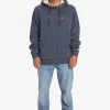 Mens Quiksilver Shirts & Polos | Keller Zip-Up Hoodie