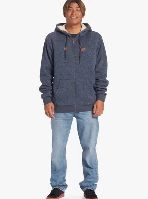 Mens Quiksilver Shirts & Polos | Keller Zip-Up Hoodie