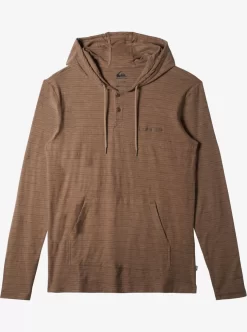 Mens Quiksilver Tees | Kentin Long Sleeves Hooded T-Shirt