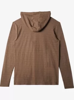 Mens Quiksilver Tees | Kentin Long Sleeves Hooded T-Shirt
