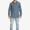 Mens Quiksilver Tees | Kentin Long Sleeves Hooded T-Shirt