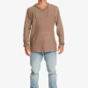 Mens Quiksilver Tees | Kentin Long Sleeves Hooded T-Shirt