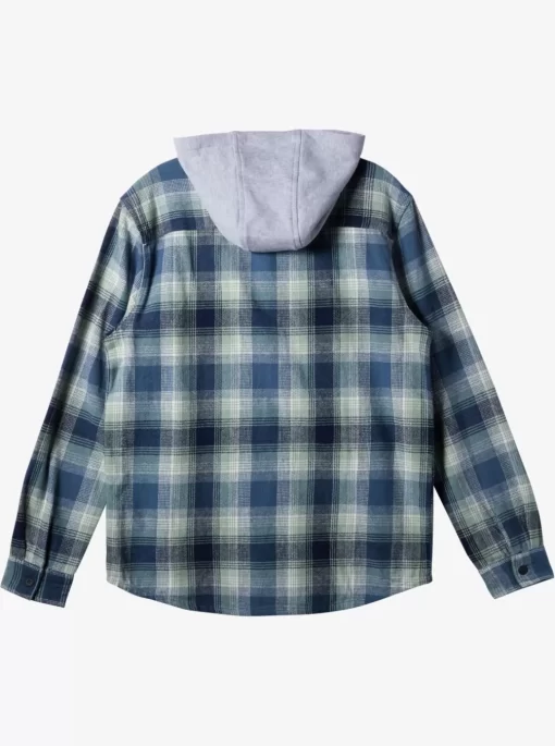 Mens Quiksilver Shirts & Polos | Kinloss Long Sleeve Hooded Shirt