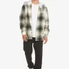 Mens Quiksilver Shirts & Polos | Kinloss Long Sleeve Hooded Shirt