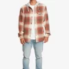 Mens Quiksilver Shirts & Polos | Kinloss Long Sleeve Hooded Shirt