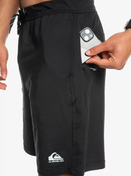 Mens Quiksilver Shorts & Amphibians | Knit Training Technical Training Shorts