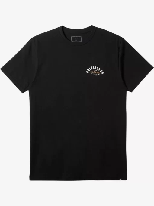 Mens Quiksilver Tees | Logo Lockup T-Shirt