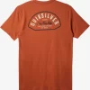 Mens Quiksilver Tees | Logo Lockup T-Shirt