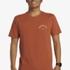 Mens Quiksilver Tees | Logo Lockup T-Shirt