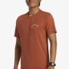 Mens Quiksilver Tees | Logo Lockup T-Shirt