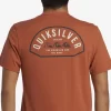 Mens Quiksilver Tees | Logo Lockup T-Shirt