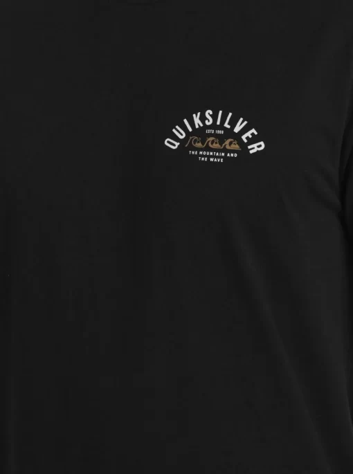 Mens Quiksilver Tees | Logo Lockup T-Shirt