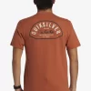 Mens Quiksilver Tees | Logo Lockup T-Shirt