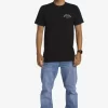 Mens Quiksilver Tees | Logo Lockup T-Shirt