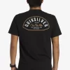 Mens Quiksilver Tees | Logo Lockup T-Shirt