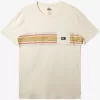 Mens Quiksilver Tees | Mesa Stripe Pocket T-Shirt