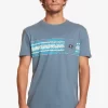 Mens Quiksilver Tees | Mesa Stripe Pocket T-Shirt