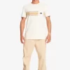 Mens Quiksilver Tees | Mesa Stripe Pocket T-Shirt