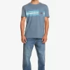 Mens Quiksilver Tees | Mesa Stripe Pocket T-Shirt