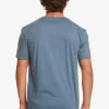 Mens Quiksilver Tees | Mesa Stripe Pocket T-Shirt