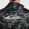 Mens Quiksilver Rashguards | Mikey Hooded Long Sleeve Upf 50 Surf T-Shirt